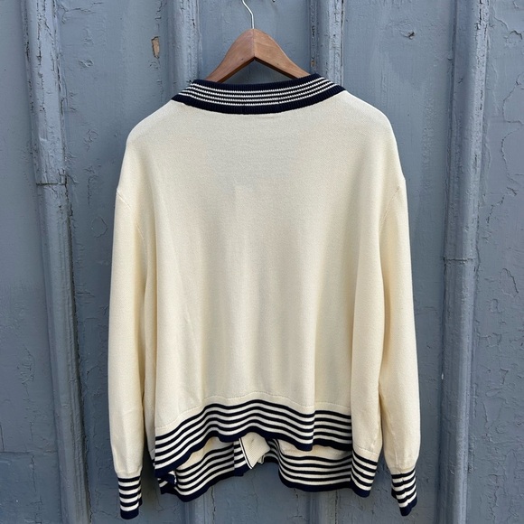 Able Madilyn Varsity Sweater, BNWT, size 1X, - Picture 4 of 11